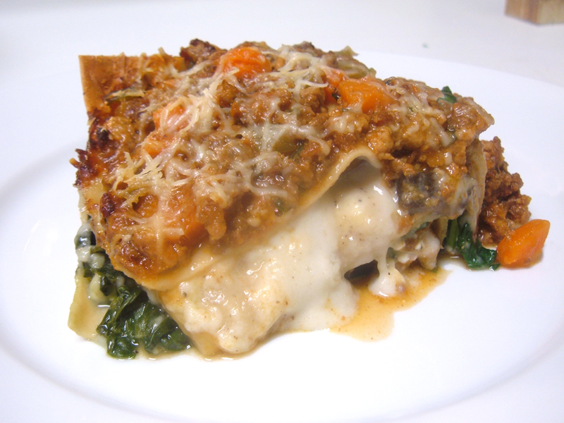 Pork, Beef, and Veal Lasagna Pork, Beef, and Veal Lasagna