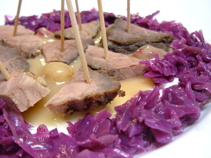 Sauerbraten, Closeup Sauerbraten, Closeup
