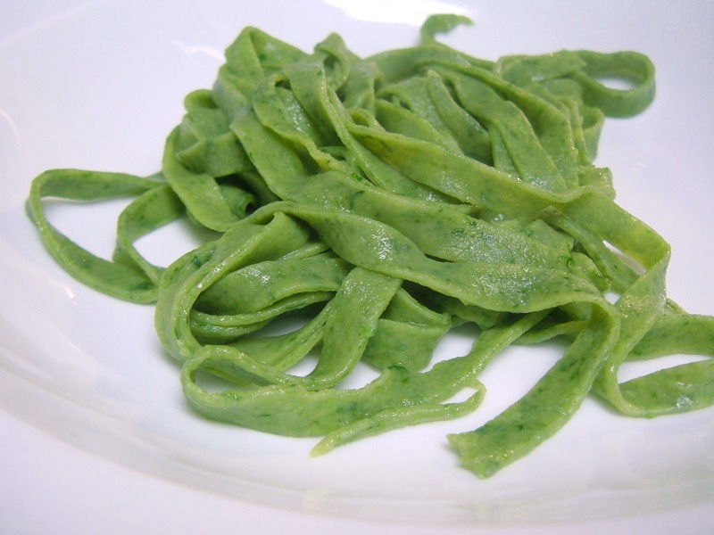 Spinach Fettuccine Spinach Fettuccine